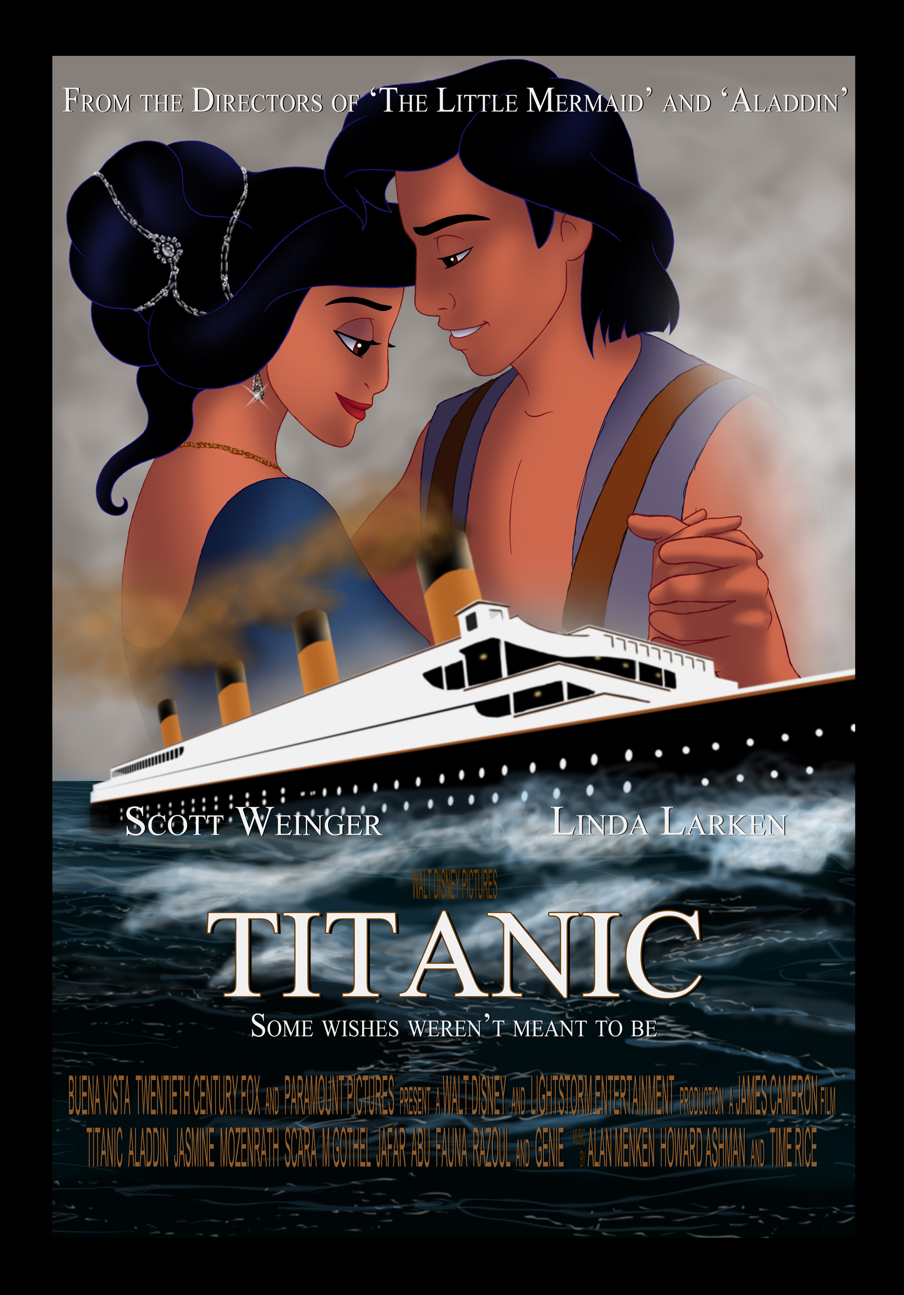 Aladdin/Titanic poster