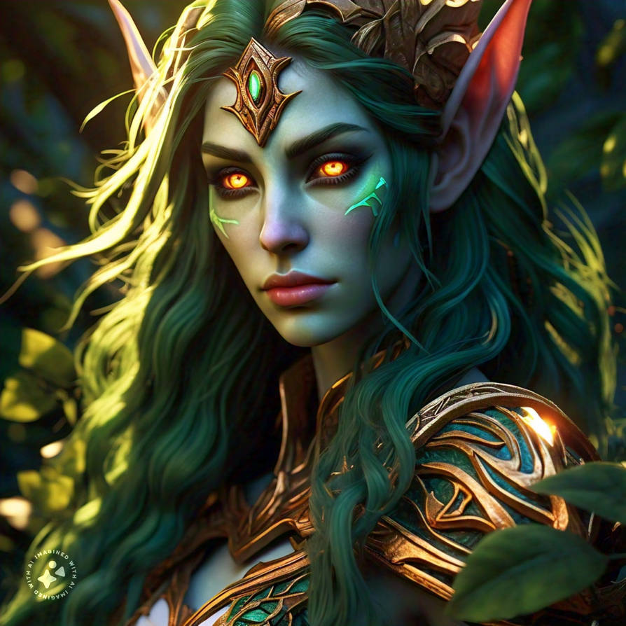 Nes Elf Night Elf by adiobamm on DeviantArt