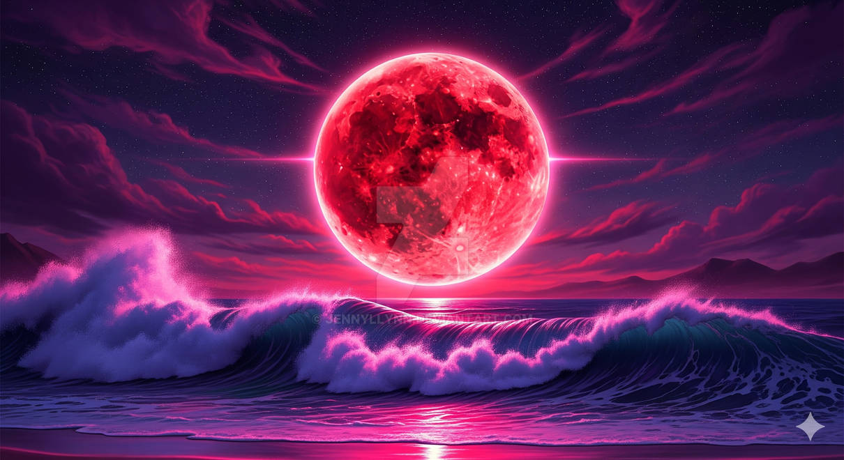 Blood Moon Wallpaper by jennyllynn on DeviantArt