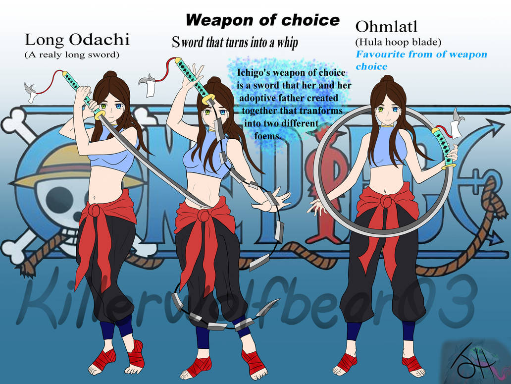 One Piece OC Weapon Choice by killerwolfbear03 on DeviantArt
