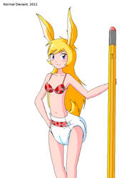 June the shrinking bunny girl