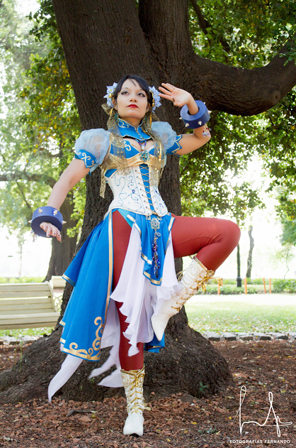 Chun li Art Nouveau (By Razvan - Sedekiah)