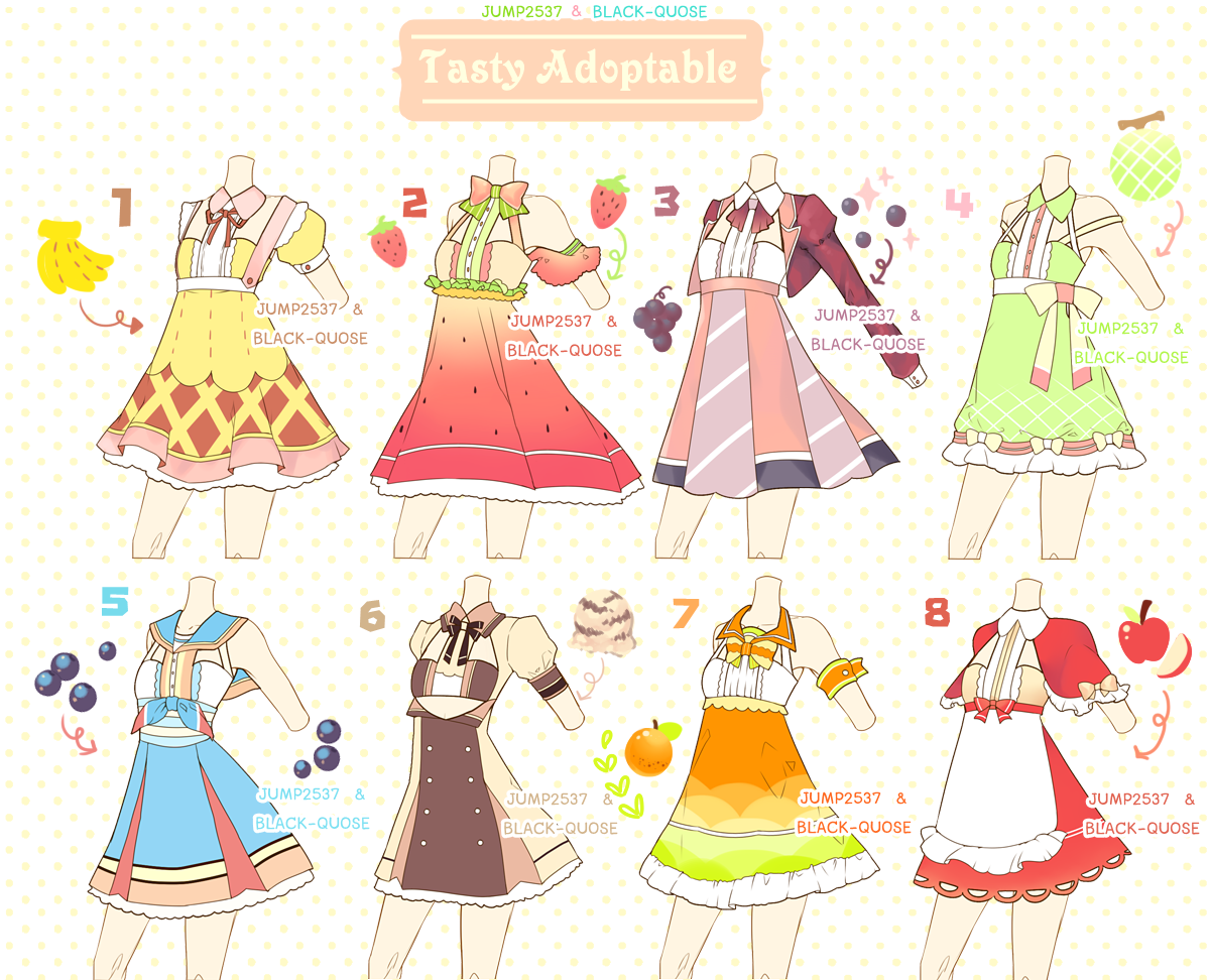 [CLOSED] Tasty Outfit Adoptable #12