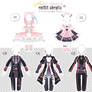 [CLOSED] Xmas themed Outfit Adopts | Set Price