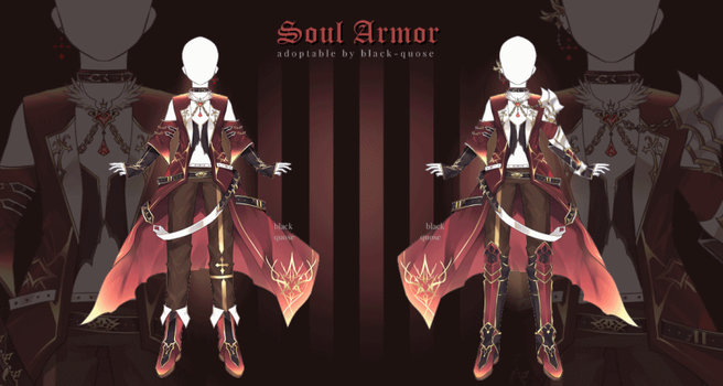 [closed] Soul Armor Outfit Adopt | Auction