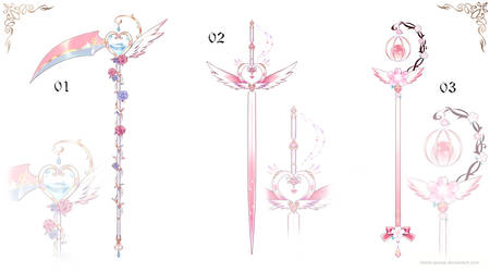 [closed] Magical Girl Weapon Adopt | set price