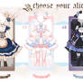 [closed] Choose Your Alice!? Outfit Adopt #24 | sp