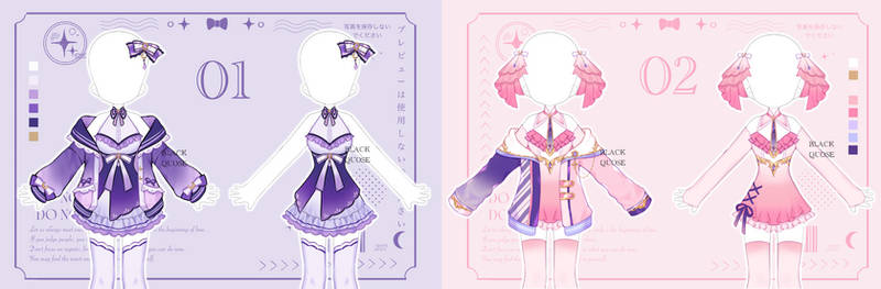 [closed] Fantasy Outfits Adopt #61 | set price