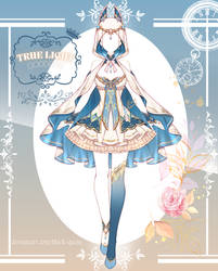 [Closed] True Light Goddess Outfit Adopt | auction