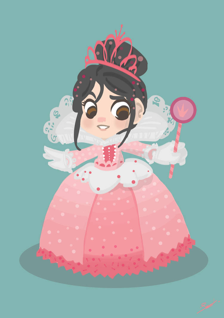 Princess Vanellope By Violet1202 On DeviantArt