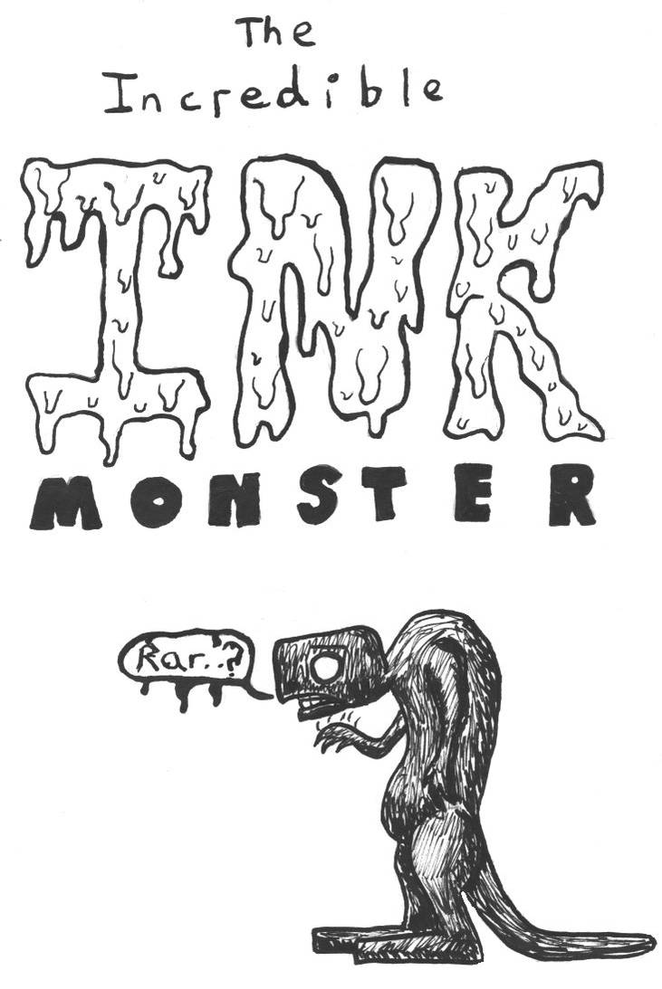 The Incredible Ink Monster by InkBunny on DeviantArt