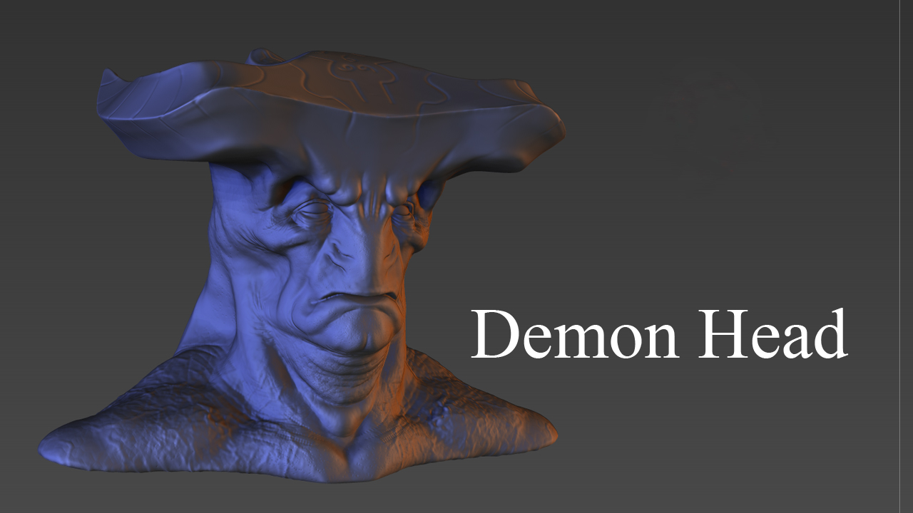 Demon bust