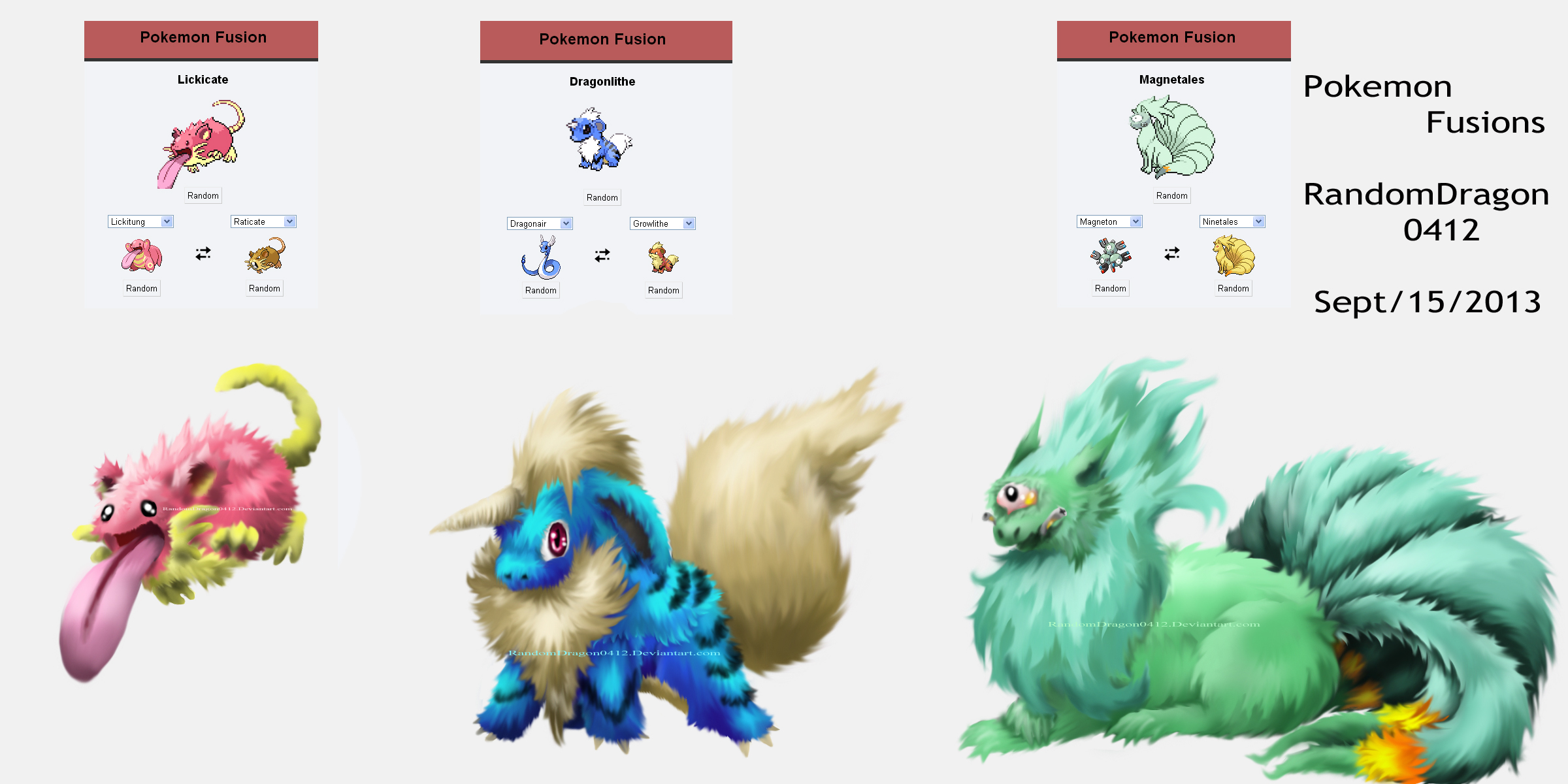 Pokemon Fusions!