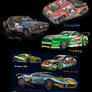 Racing Cars Poster