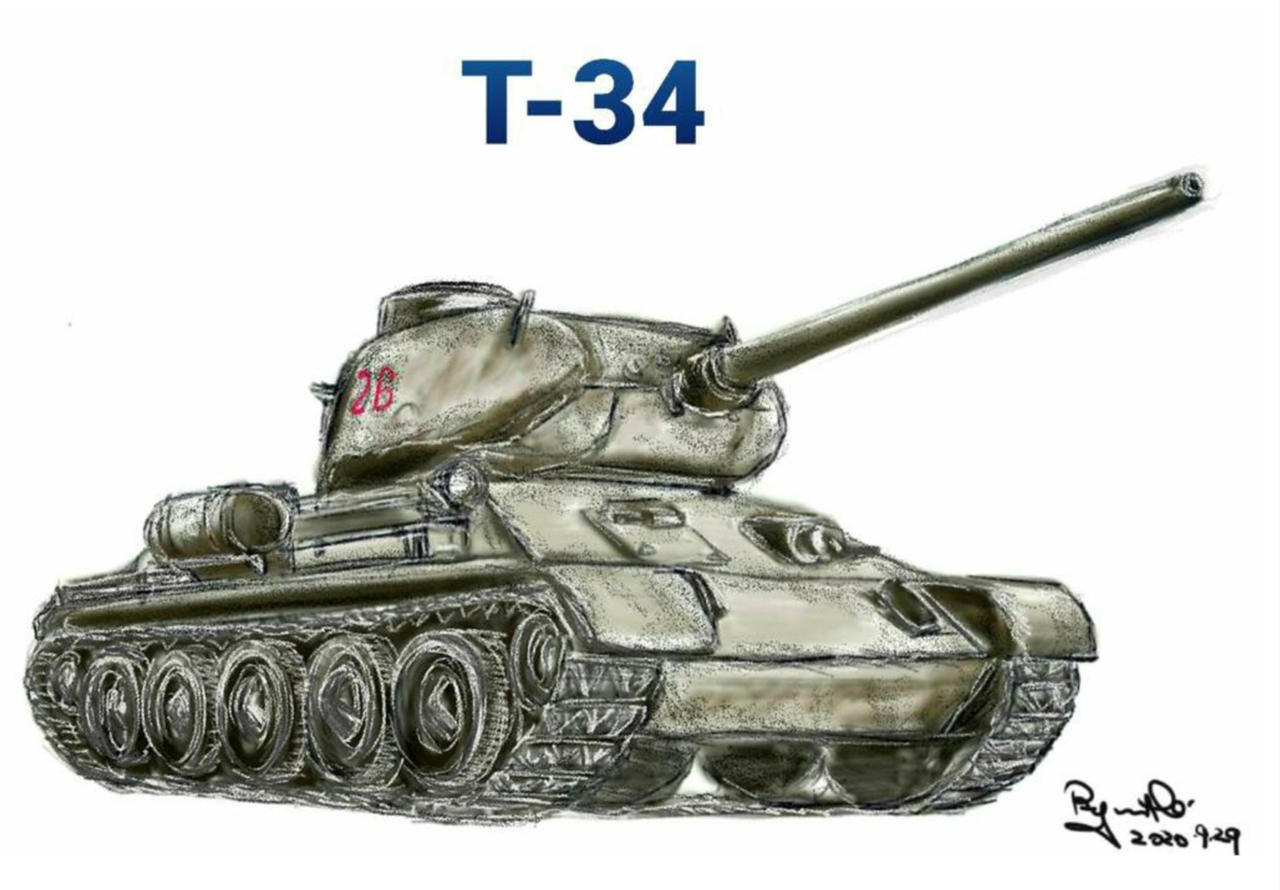 Russian Tank - T-34 by Ray1811 on DeviantArt