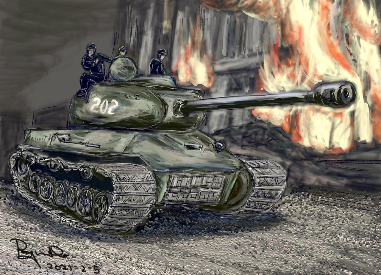 WW2 Russian Tank IS-2 by Ray1811 on DeviantArt