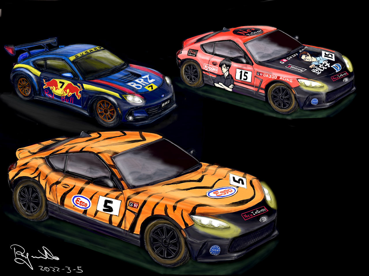 TOYOTA RACERS by Ray1811 on DeviantArt