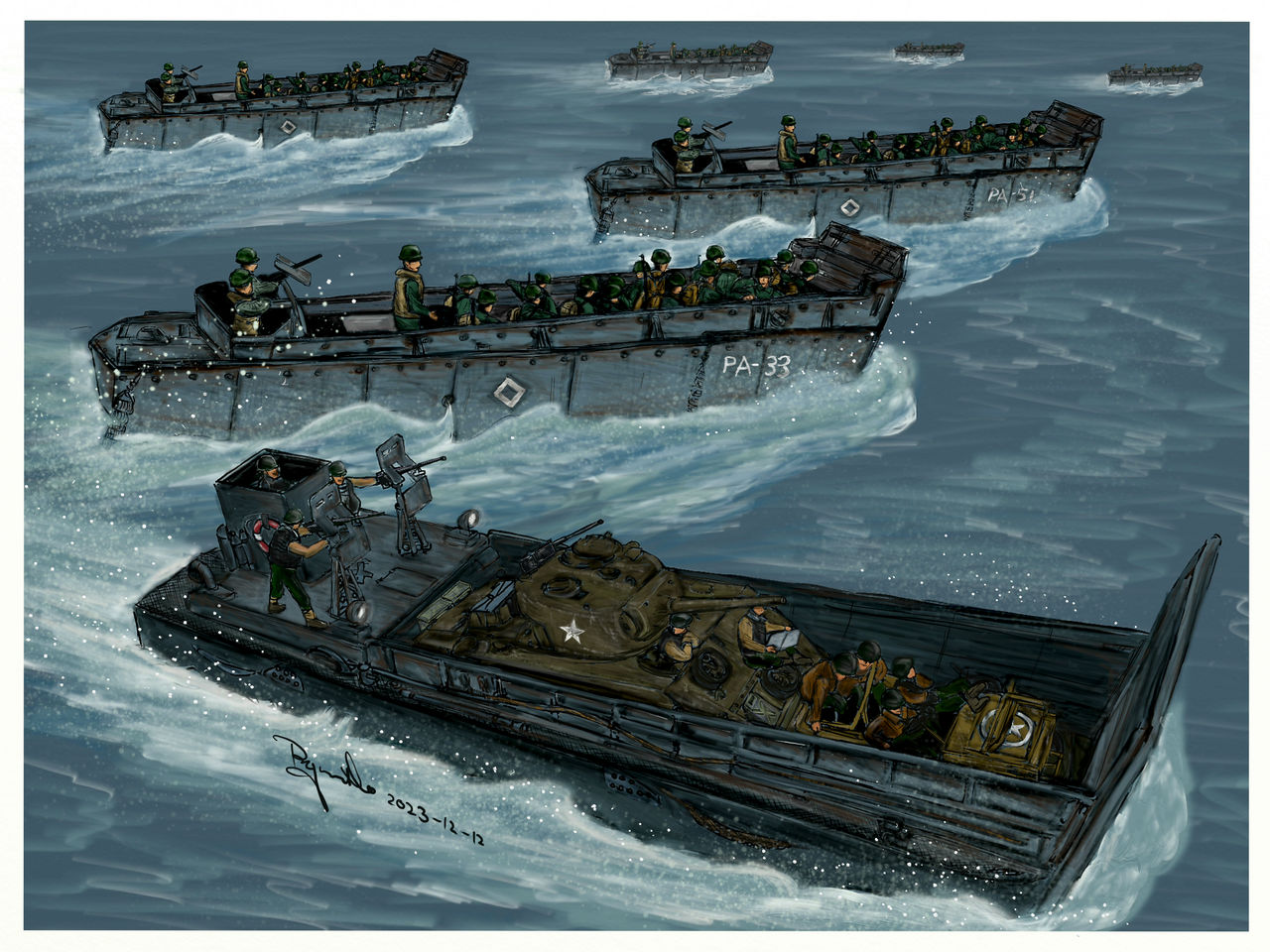 Draw Normandy Normandy landings by Ray1811 on DeviantArt