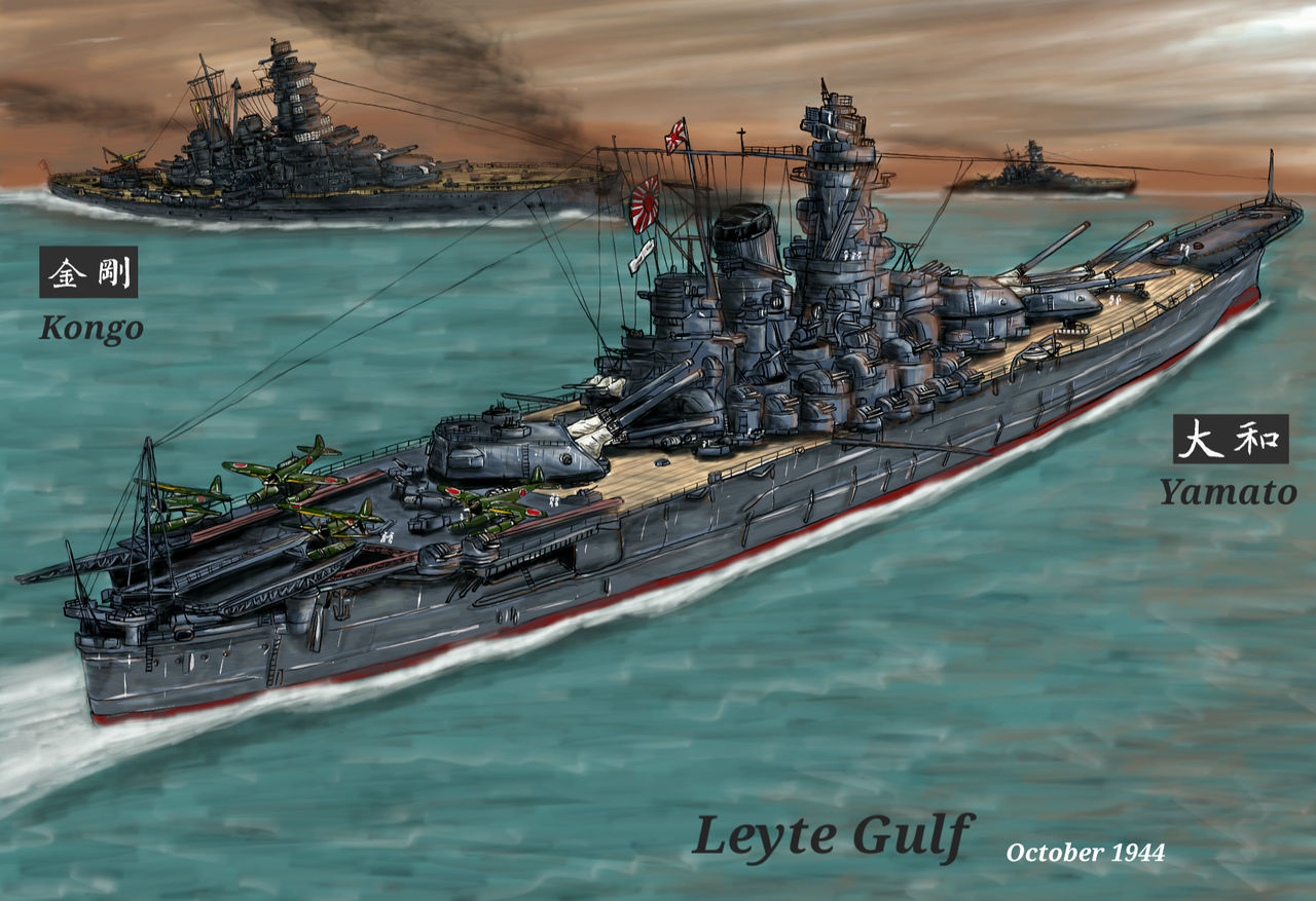 Ijn Deviantart IJN BATTLESHIP - Yamato and Kongo by Ray1811 on DeviantArt