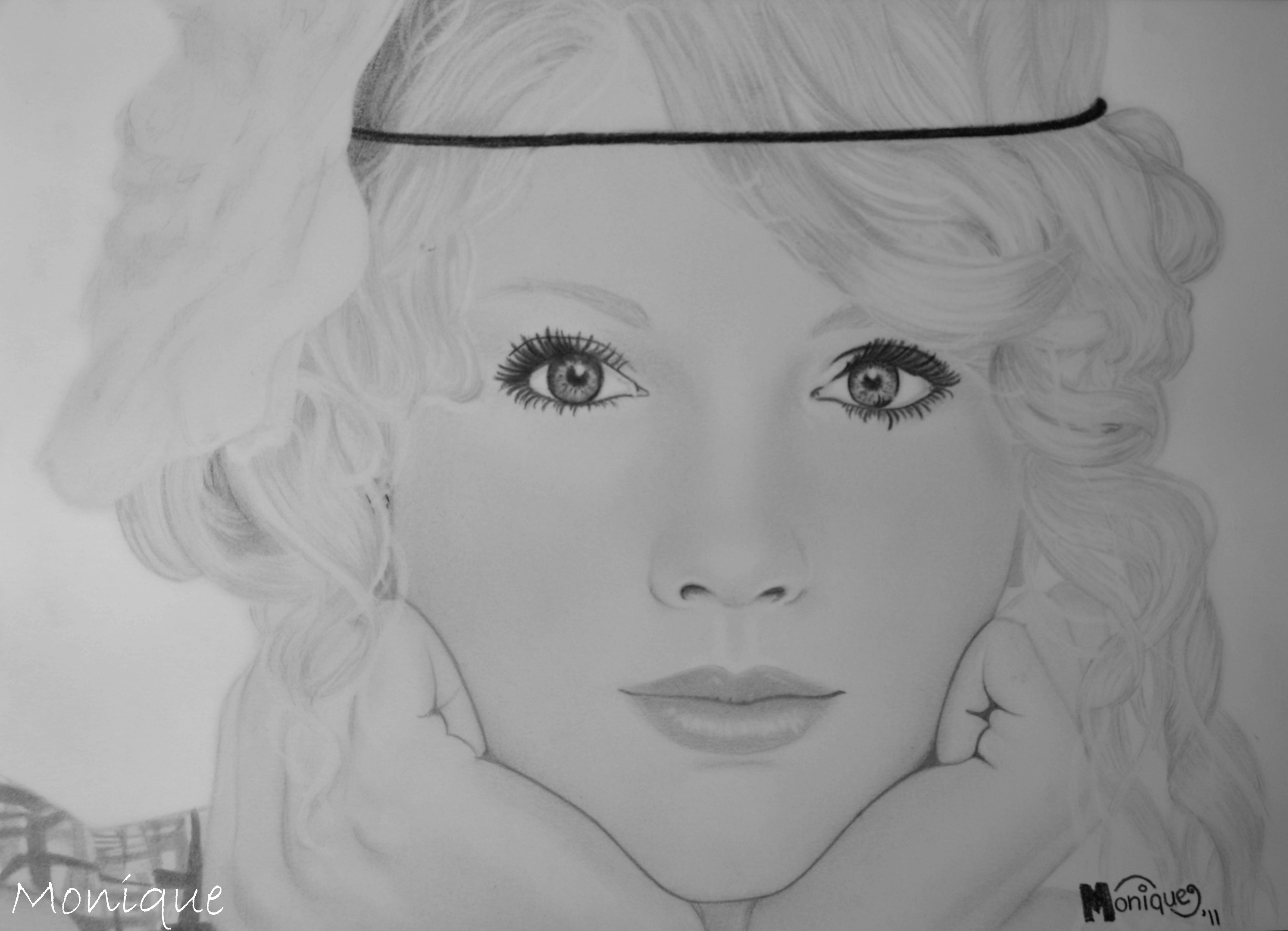 Drawing - Taylor Swift