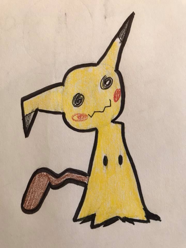 I can't draw Pikachu