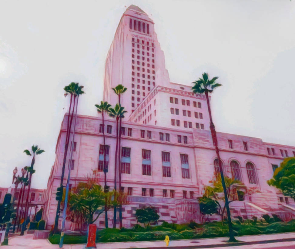 Los Angeles City Hall by godzilla821 on DeviantArt
