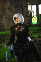 NieR: Automata. 2B Cosplay. by ClaireSea