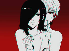 Tokyo Ghoul: Ken and Touka