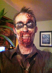 Halloween 2012 Zombie Make-up