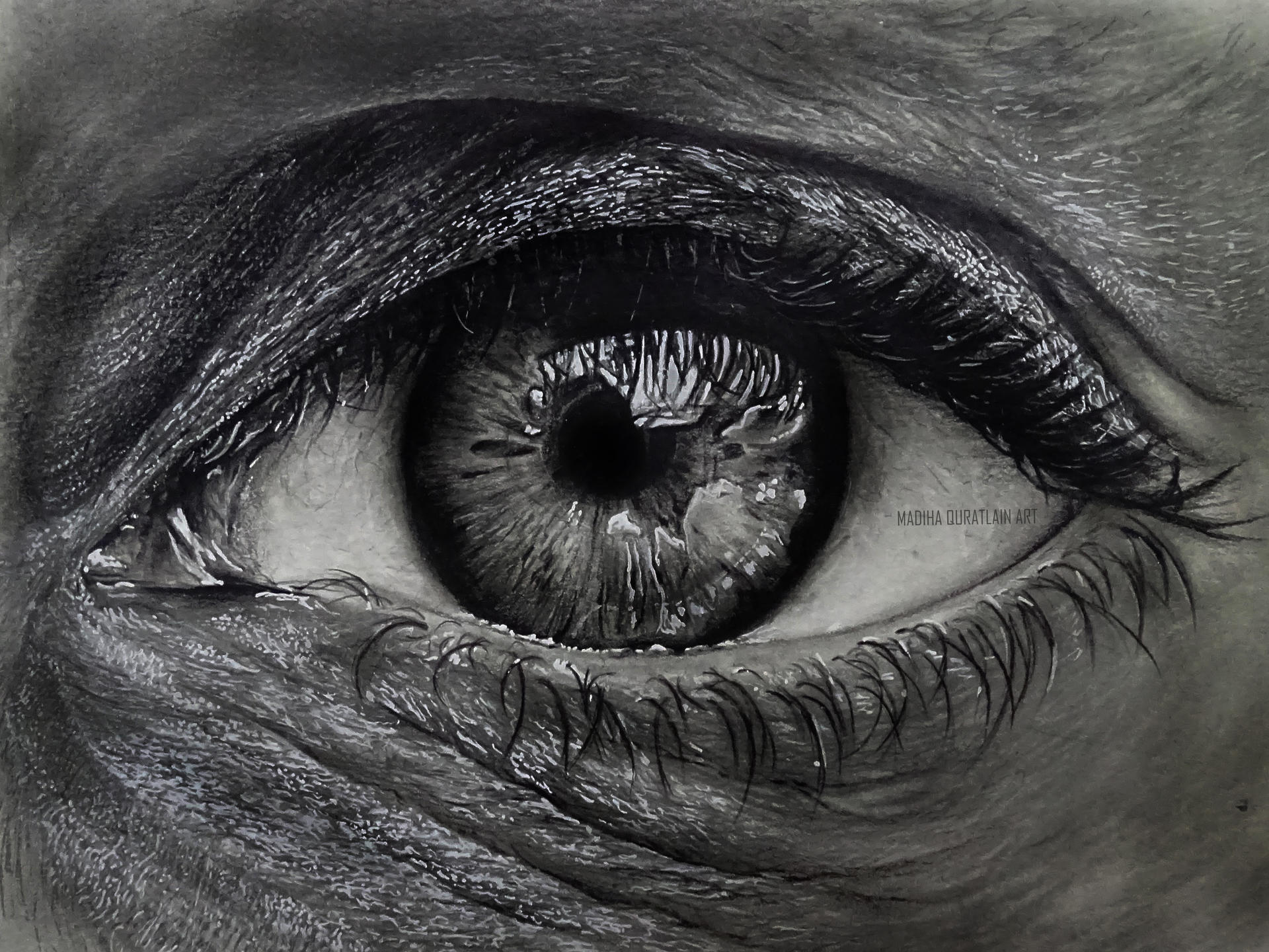 Realistic Eyeball Drawing realistic-eyeball-drawing