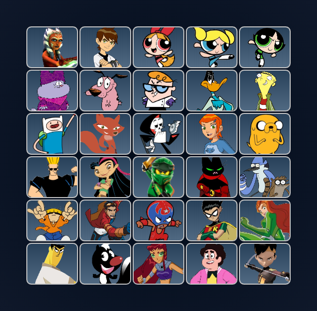 Cartoon Fighters Deviantart Roster My Cartoon Network Fighting Game Roster by Ks88924 on DeviantArt