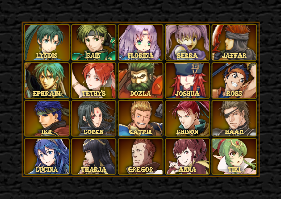 Fire Singed Roster My Fire Emblem Fighting Game Roster by Ks88924 on DeviantArt