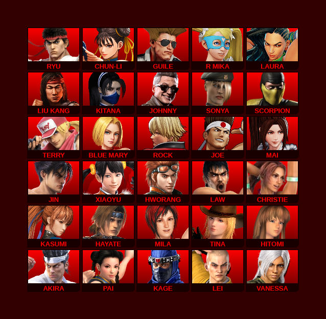 My Cartoon Network Fighting Game Roster by Ks88924 on DeviantArt