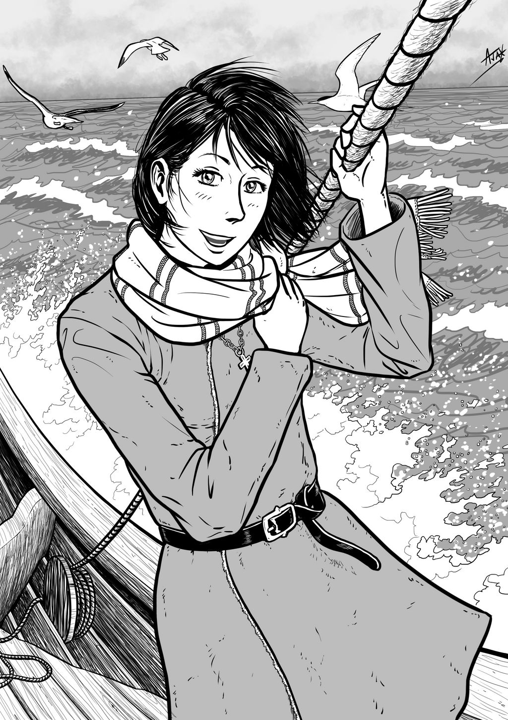 Vinland Saga Gudrid by Ajaxandriel on DeviantArt