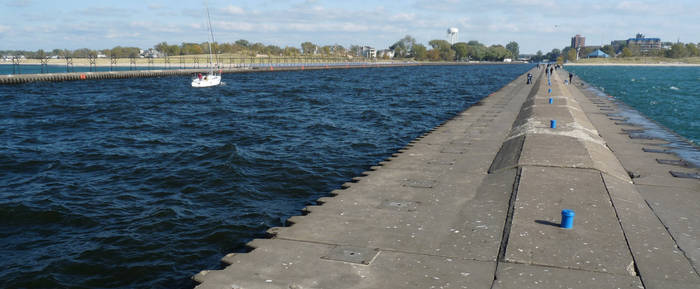 South Pier, St Joseph River,