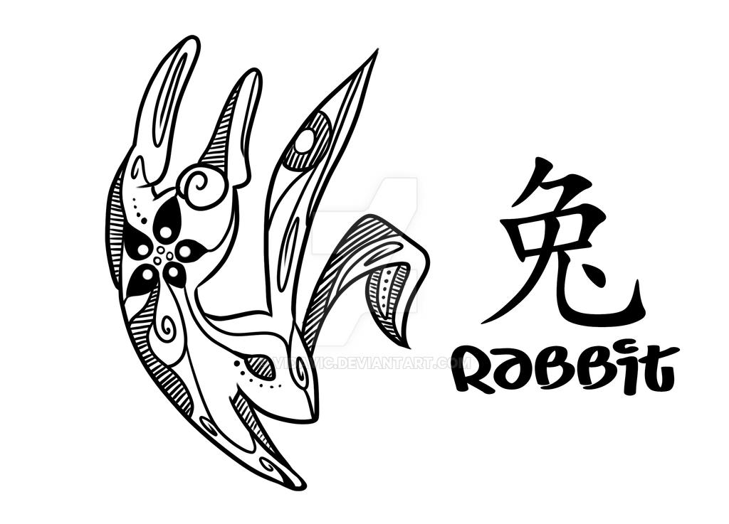 Chinese Zodiac: The Rabbit by vidavic on DeviantArt