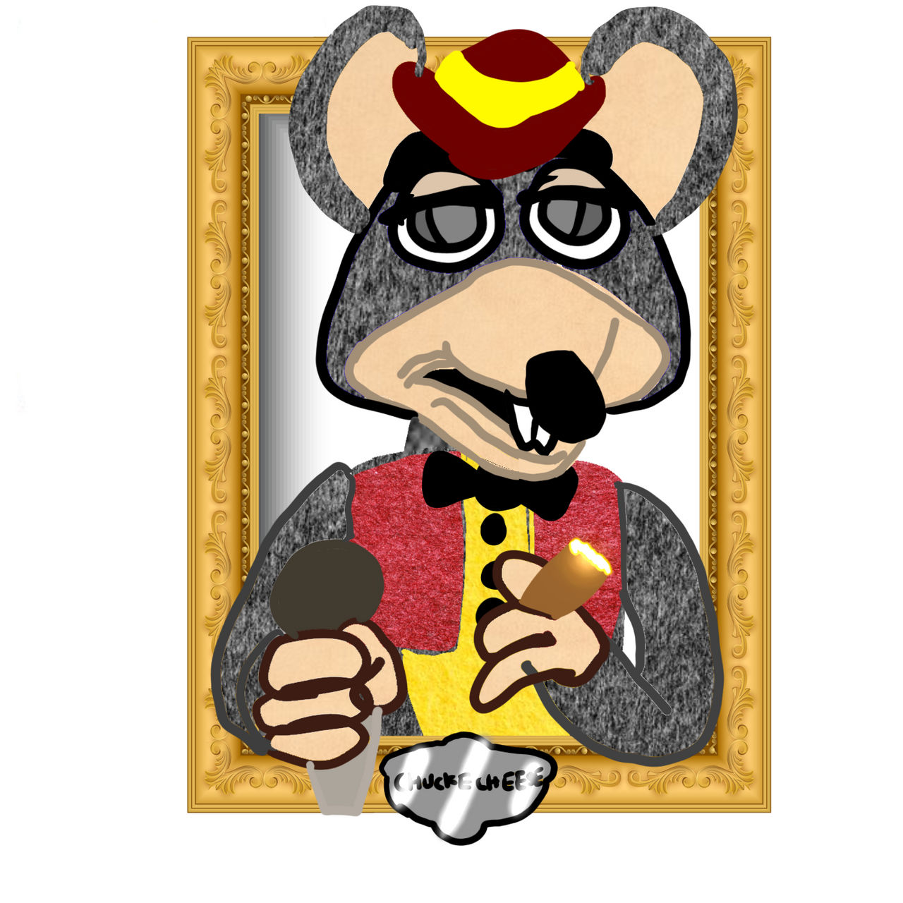My Chuck E Cheese Portrait Bot Drawing By Electro4globe On Deviantart My Chuck E Cheese Portrait Bot Drawing By Electro4globe On Deviantart