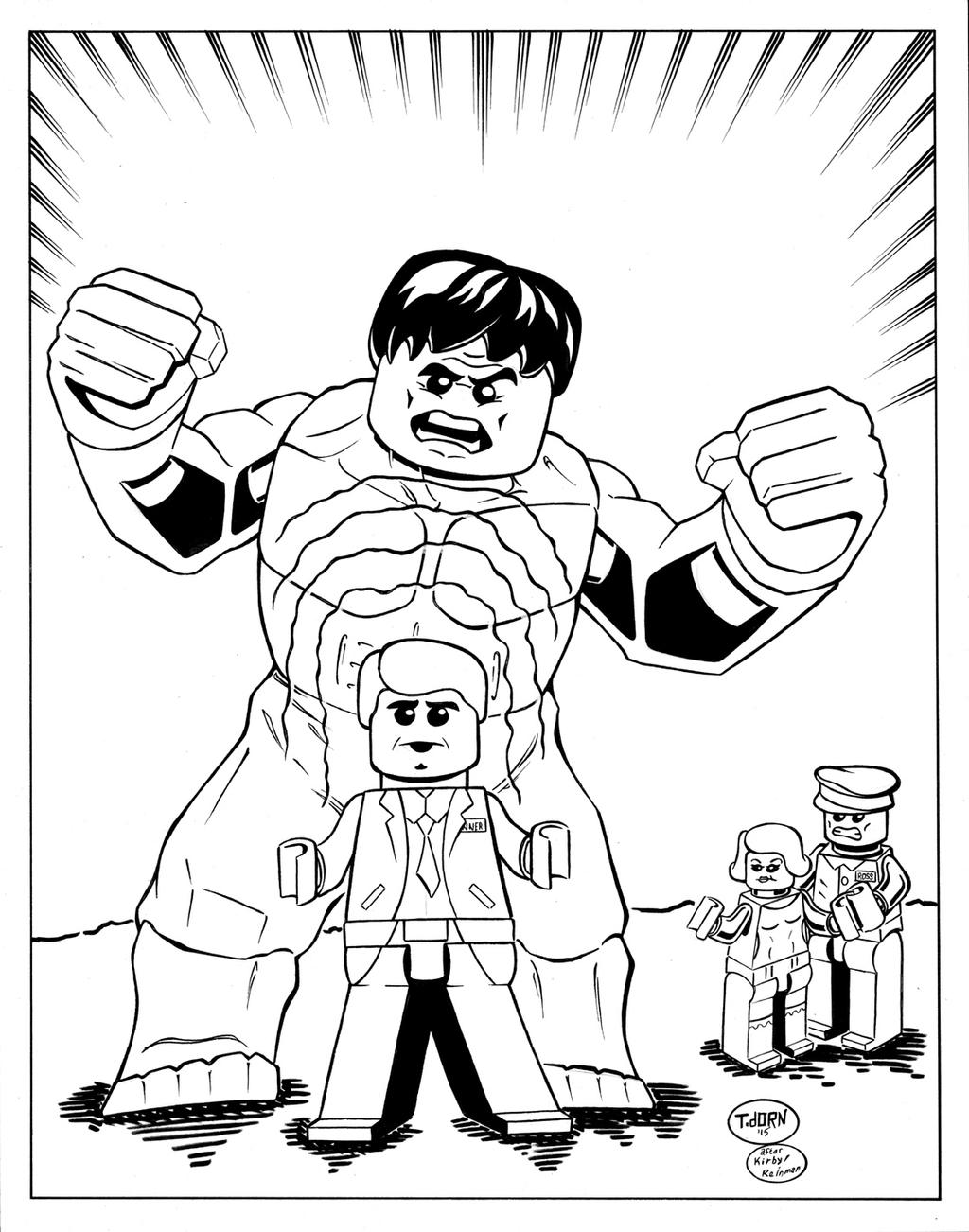 Inc Hulk #1 inks