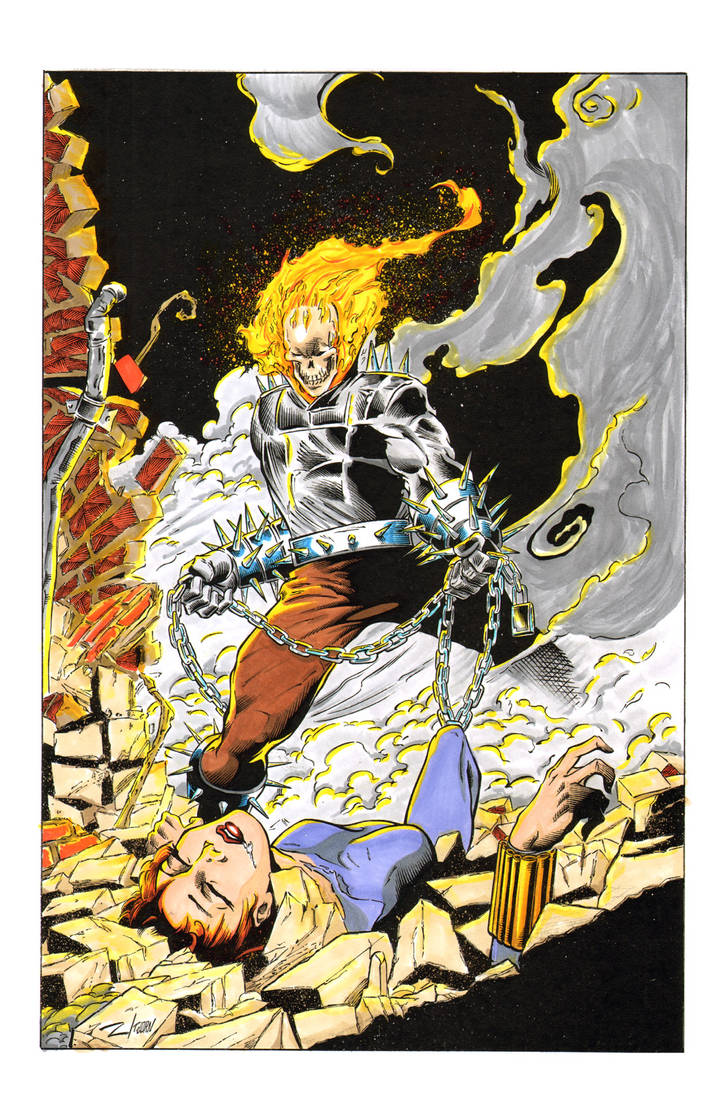 Ghost Rider Colors by madman1 on DeviantArt