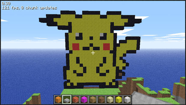 Minecraft Pikachu