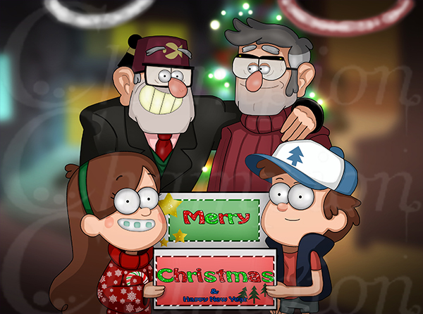 Gravity Falls - Christmas 2015