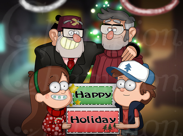 Gravity Falls - Happy Holidays 2015