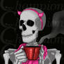 Skeleton - Pink o coffee