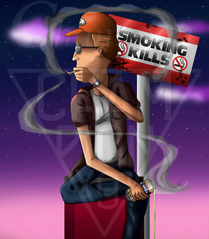 King of the hill - Dale Gribble smoke