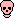 Pixel Skull Pastel Red f2u