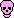 Pixel Skull Pastel Pink f2u