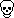 Pixel Skull White f2u