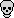 Pixel Skull Lightgrey f2u