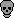 Pixel Skull Grey f2u by Championx91