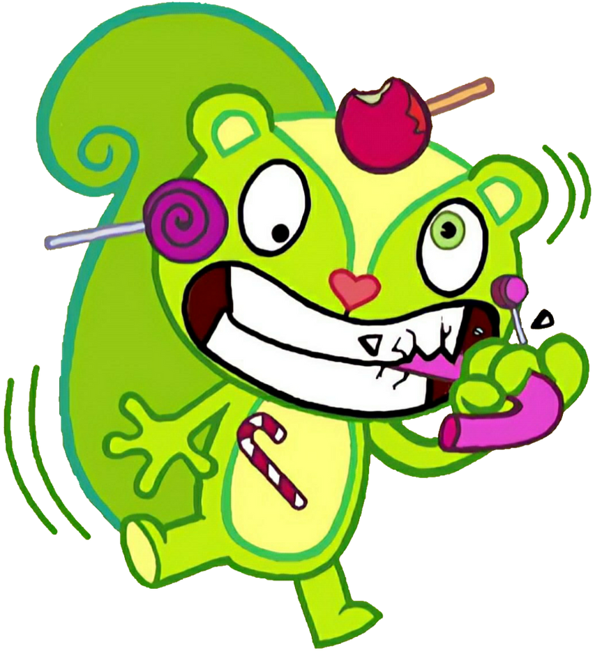 HTF NUTTY Candy Cane Vector by Charles102est on DeviantArt